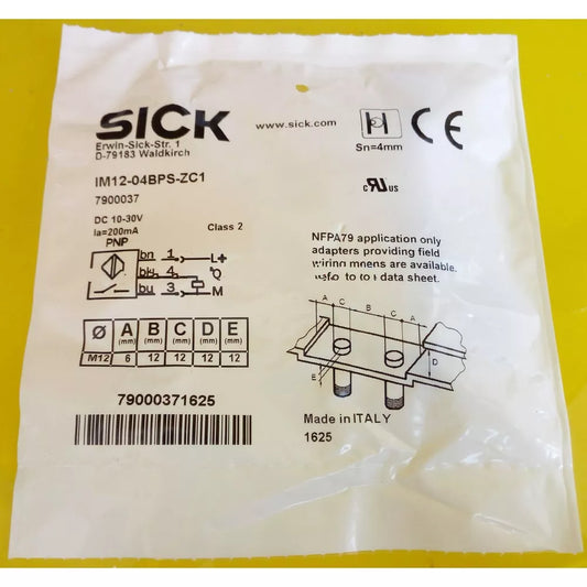 1PC New Sick IM12-04BPS-ZC1 Proximity Switch IM1204BPSZC1 DHL / UPS / FedEx