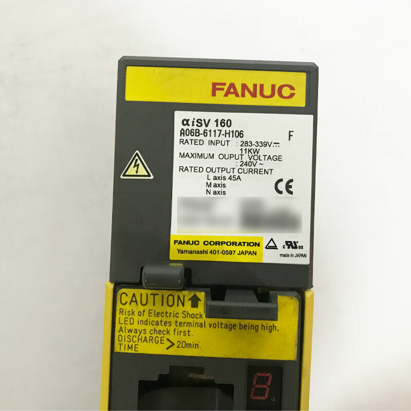 USED FANUC SERVO AMPLIFIER A06B-6117-H106 A06B6117H106 FREE EXPEDITED SHIPPINGDHL / UPS / FedEx