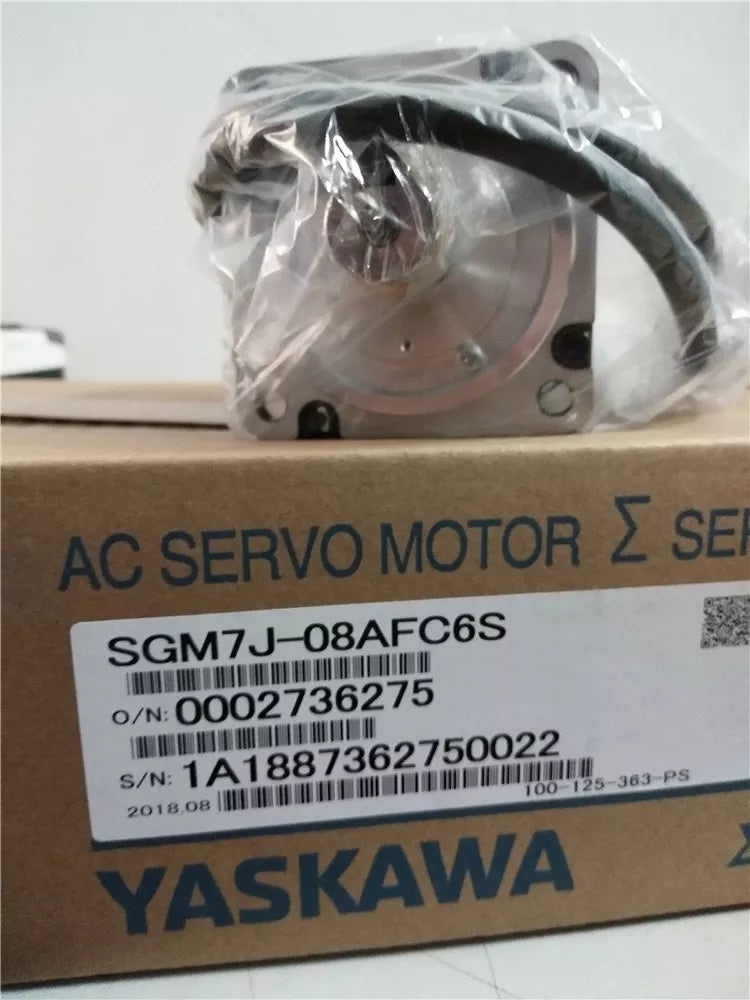 1PC New Yaskawa SGM7J-08AFC6S Servo Motor Expedited Shipping SGM7J08AFC6S