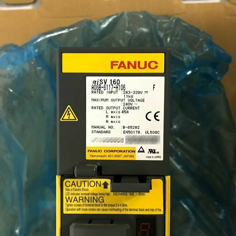 FANUC A06B-6117-H106 Servo Drive A06B6117H106 New In Box Expendited ShippingDHL / UPS / FedEx