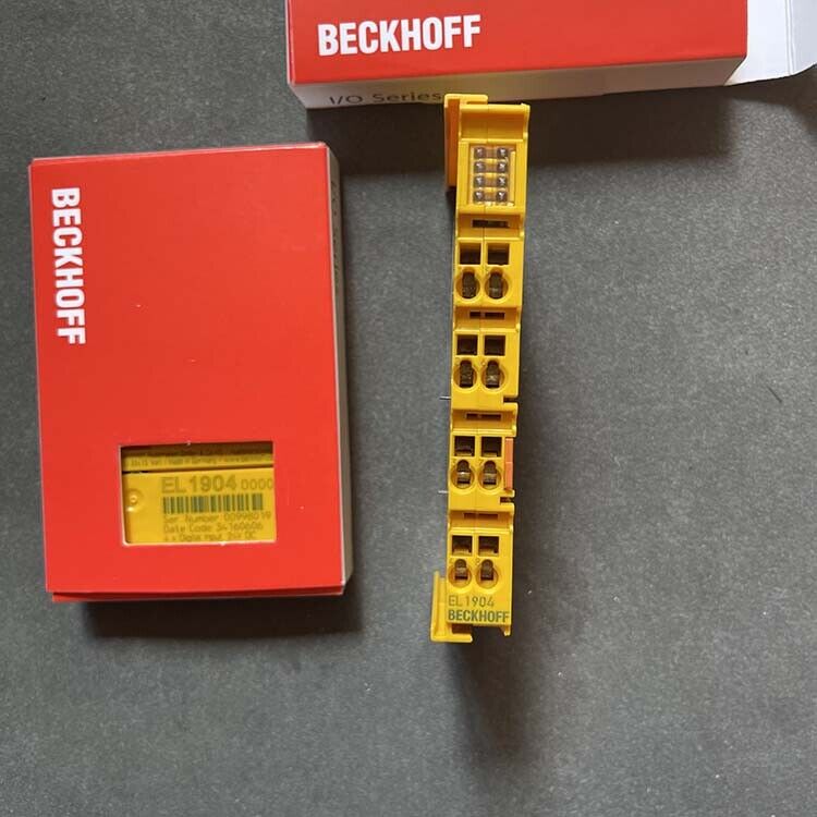 NEW BECKHOFF EL1904 PLC MODULE EL1904 EXPEDITED SHIPPING DHL / UPS / FedEx