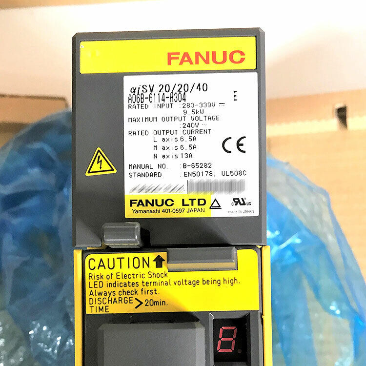 NEW FANUC SERVO AMPLIFIER MODULE A06B-6114-H304 FREE EXPEDITED SHIPPING DHL / UPS / FedEx