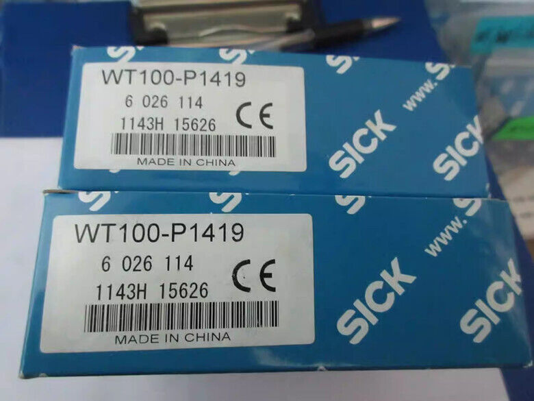 1PC New SICK WT100-P1419 Photoelectric Switch Free Shipping WT100P1419 DHL / UPS / FedEx