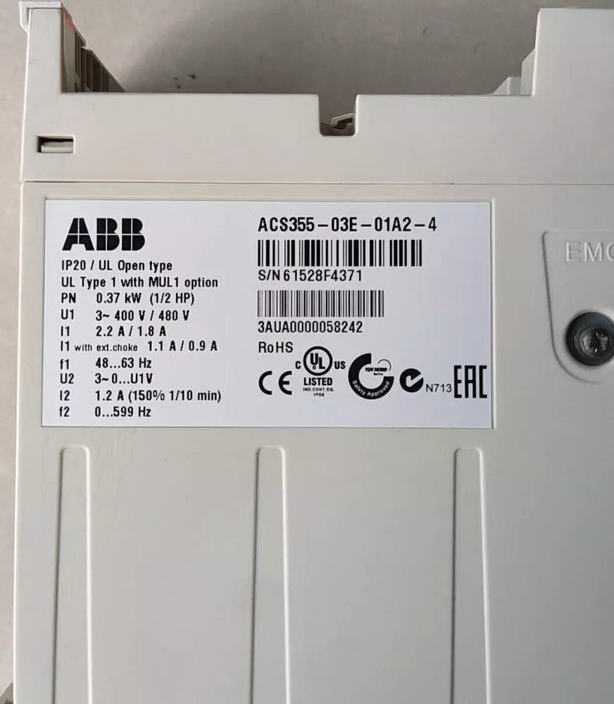 One ABB ACS355-03E-01A2-4 Inverter ACS35503E01A24 New Expedited Shipping