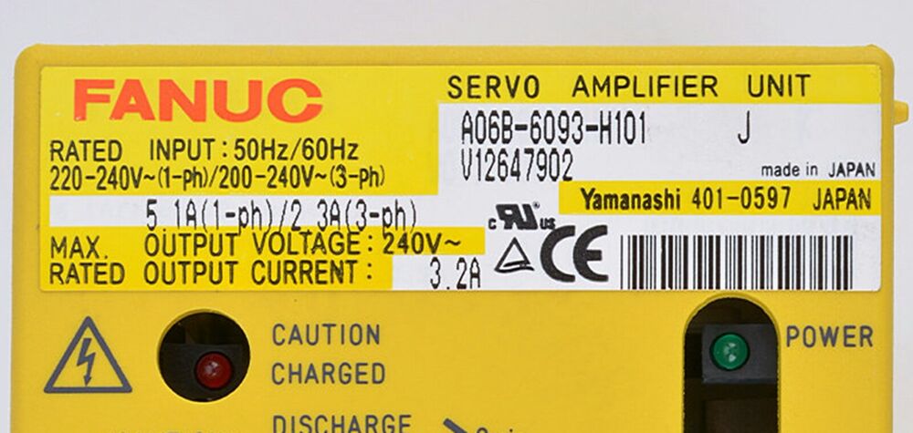 NEW FANUC A06B-6093-H101 Servo Drive DHL / UPS / FedEx