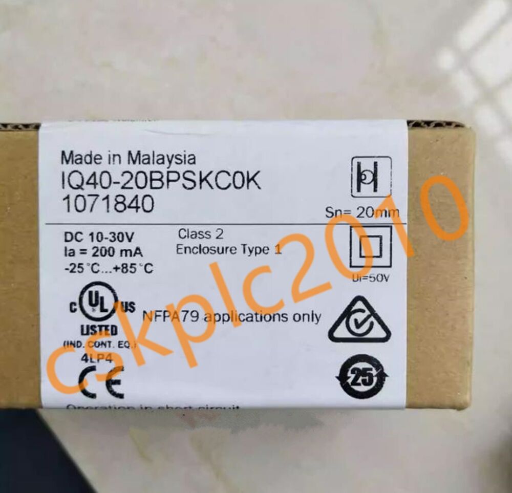 1 PCS NEW IN BOX SICK Sensors IQ40-20BPSKC0K 1071840