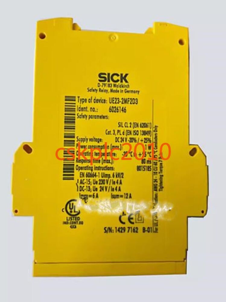 1 PCS SICK safety relay UE23-2MF2D3 item number: 6026146 good condition