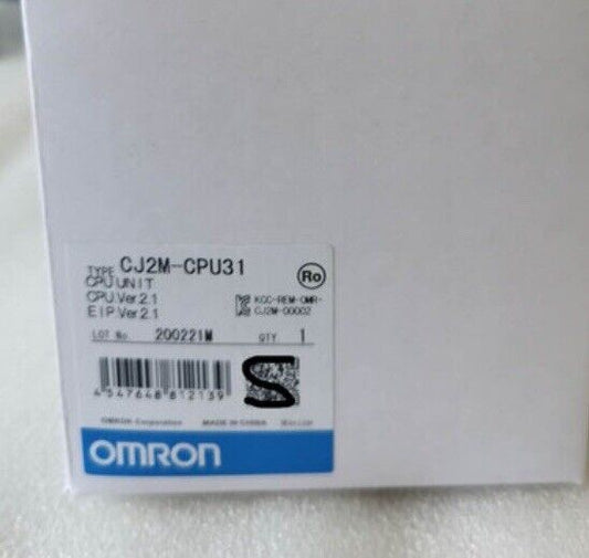 New OMRON CJ2M-CPU31 CPU Power Supply Module In Stock Fast Shipping UPS / DHL / Fedex