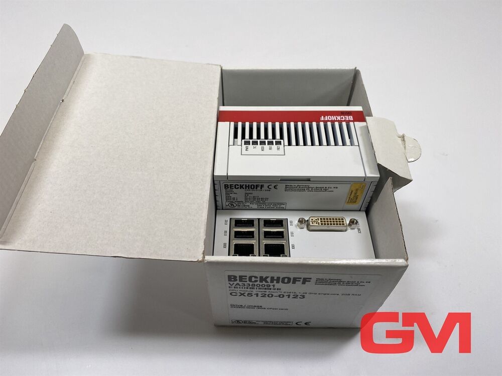 Beckhoff CPU CX5120-0123 Base Unit CX5120-0125 Hw 2.8+ CX1800 Win CX2900-0030