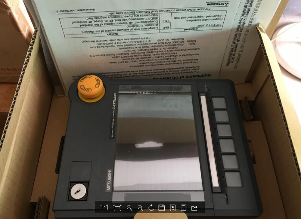 MITSUBISHI HMI GT1155HS-QSBD Touch Screen Panel New In Box Expedited Shipping DHL / UPS / FedEX