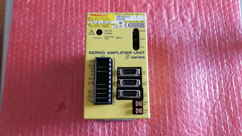 USED FANUC A06B-6093-H101 Servo Amplifier A06B-6093H101 Expendited Shipping DHL / UPS / FedEx