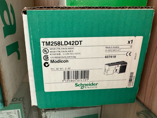 1PC New Original Schneider TM258LD42DT PLCmodule programmable controller UPS / DHL / Fedex