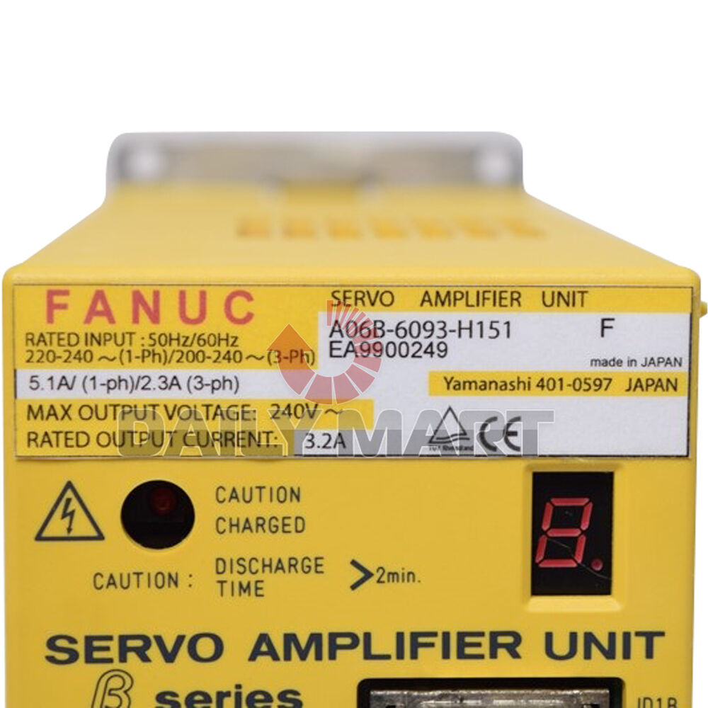 Brand New in Box FANUC A06B-6093-H151