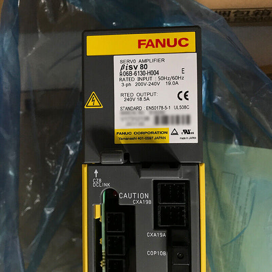 New FANUC A06B-6130-H004 Servo Drive A06B6130H004 Expendited Shipping UPS / DHL / Fedex