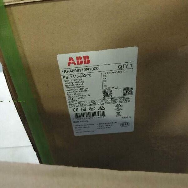 ABB PSTX840-600-70 Soft Starter PSTX840-600-70 New in Box Fast Shipping 1pcs