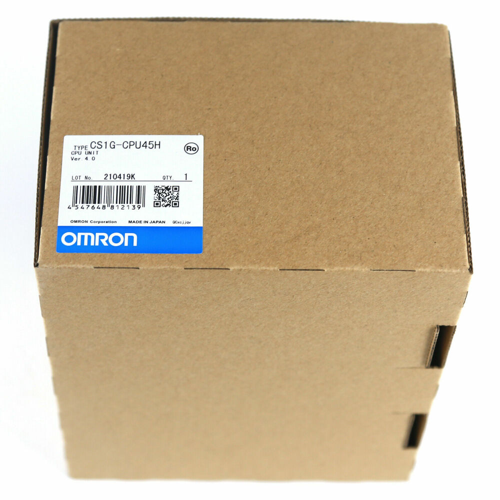 Brand New In Box Omron CS1G-CPU45H ver 4.0 CPU Unit DHL / UPS / FedEx