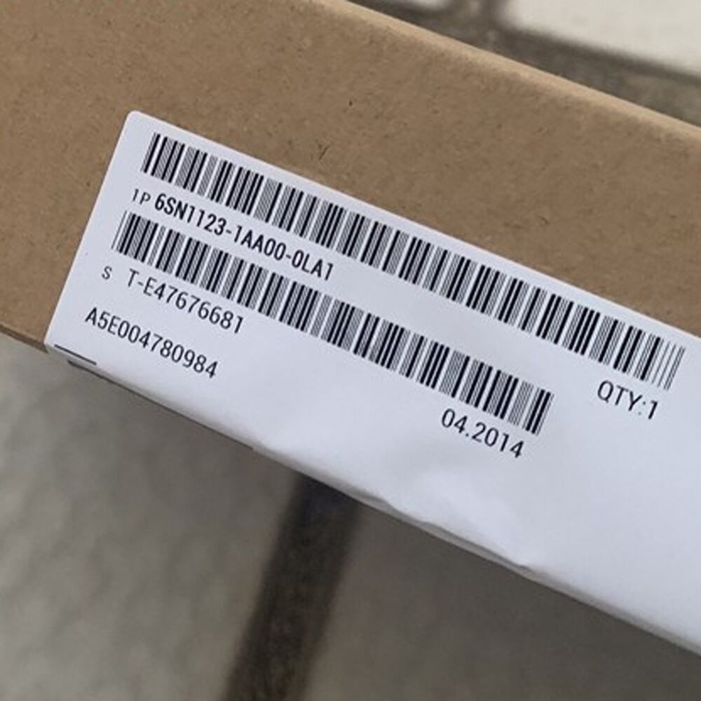 Siemens 6SN1123-1AA00-0LA1 PLC Module 6SN1 123-1AA00-0LA1 New Expedited Shipping UPS / Fedex / DHL