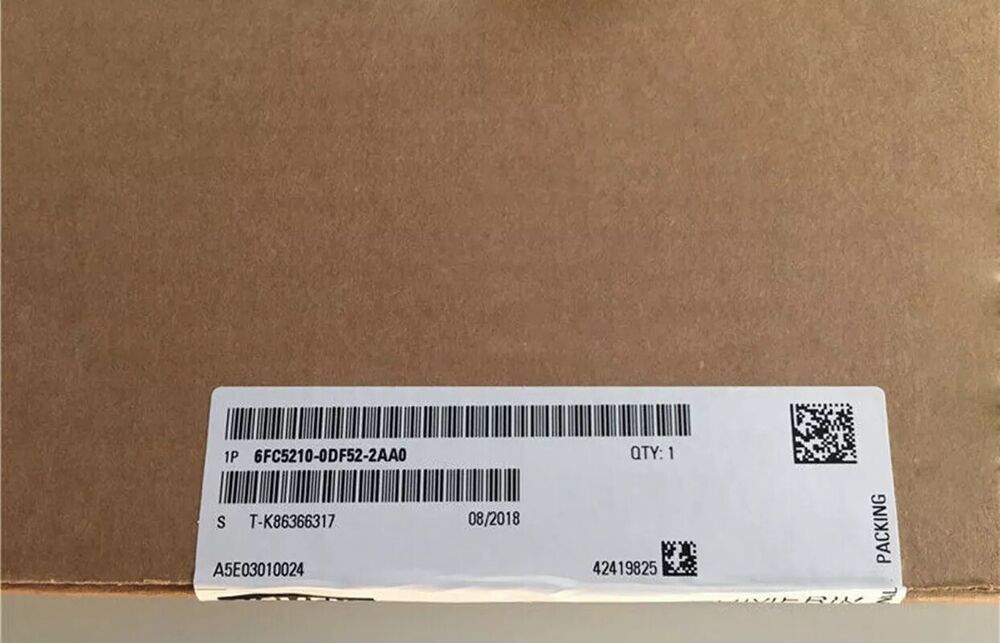 Siemens New in Box 6FC5210-0DF52-2AA0 by DHL/UPS fast shipping Fedex / DHL