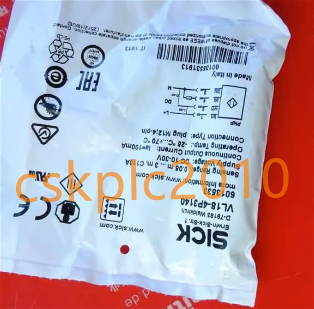 1 PCS NEW IN BOX SICK Photoelectric switch VL18-4P3140