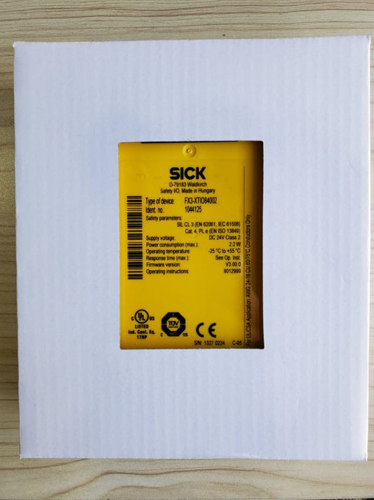 1PCS NEW SICK Safety Relay SICK FX3-XTIO84002 FX3-XTI084002 V3.10.0 SICK 1044125 UPS / DHL / Fedex