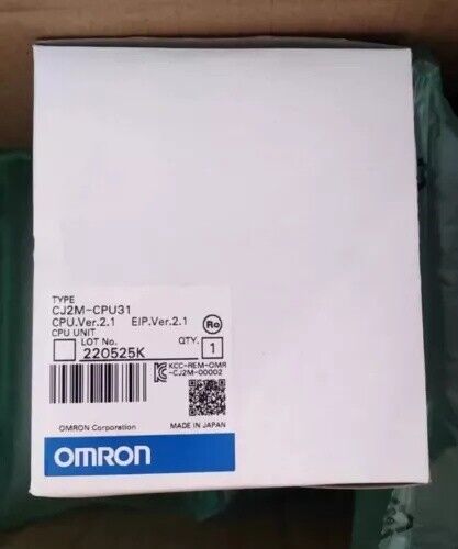 1PC Omron CJ2M-CPU31 CJ2M CPU31 PLC CPU Controllers New In Box Expedited Ship UPS / DHL / Fedex