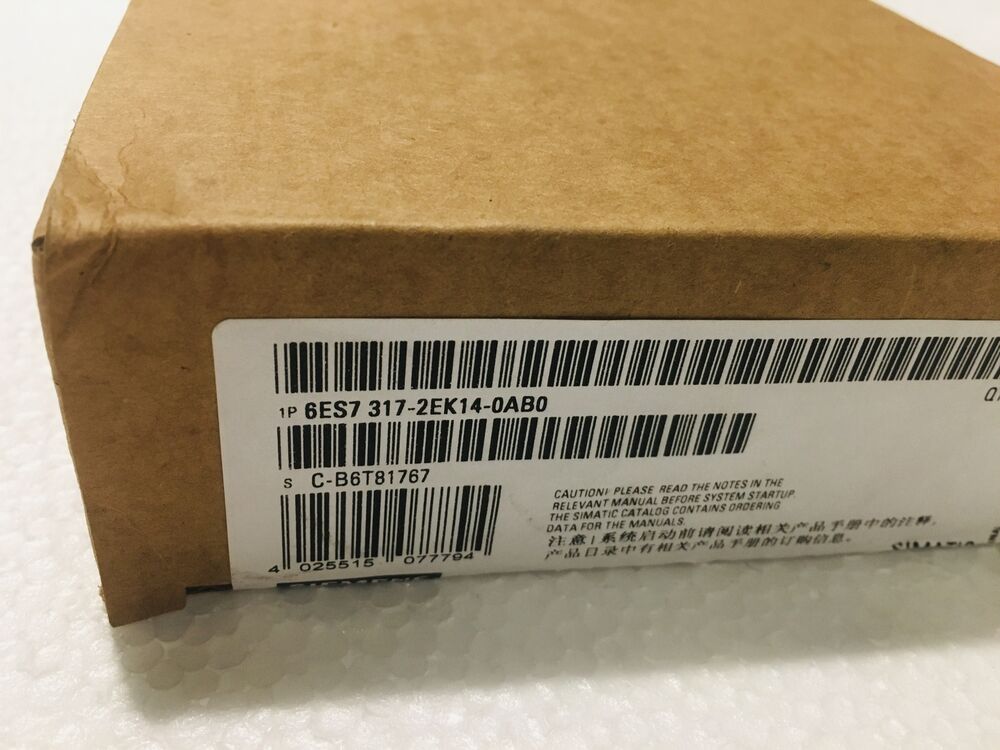 New Sealed Siemens 6ES7 317-2EK14-0AB0 6ES7317-2EK14-0AB0 With 1 Year Warranty UPS / Fedex / DHL