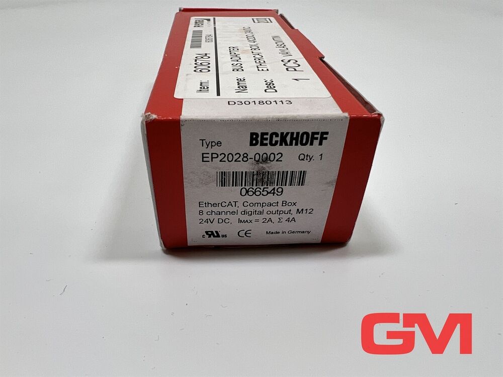 Beckhoff 8 Channel Digitalausgang EP2028-0002 Digital Output Module Ethercat Box