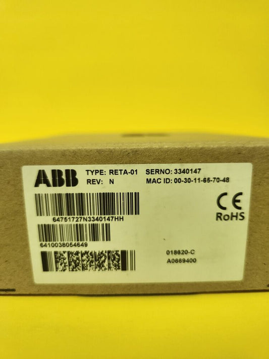 ABB RETA-01 RETA01 Module Brand New Express shipping UPS / DHL / Fedex