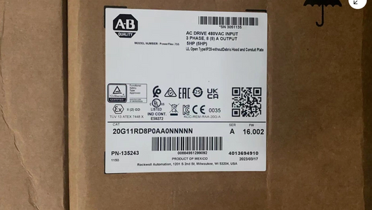 1PCS BRAND NEW IN SEALED BOX ALLEN BRADLEY 20G11RD8P0AA0NNNNN FREE SHIPPING DHL / UPS / FedEx