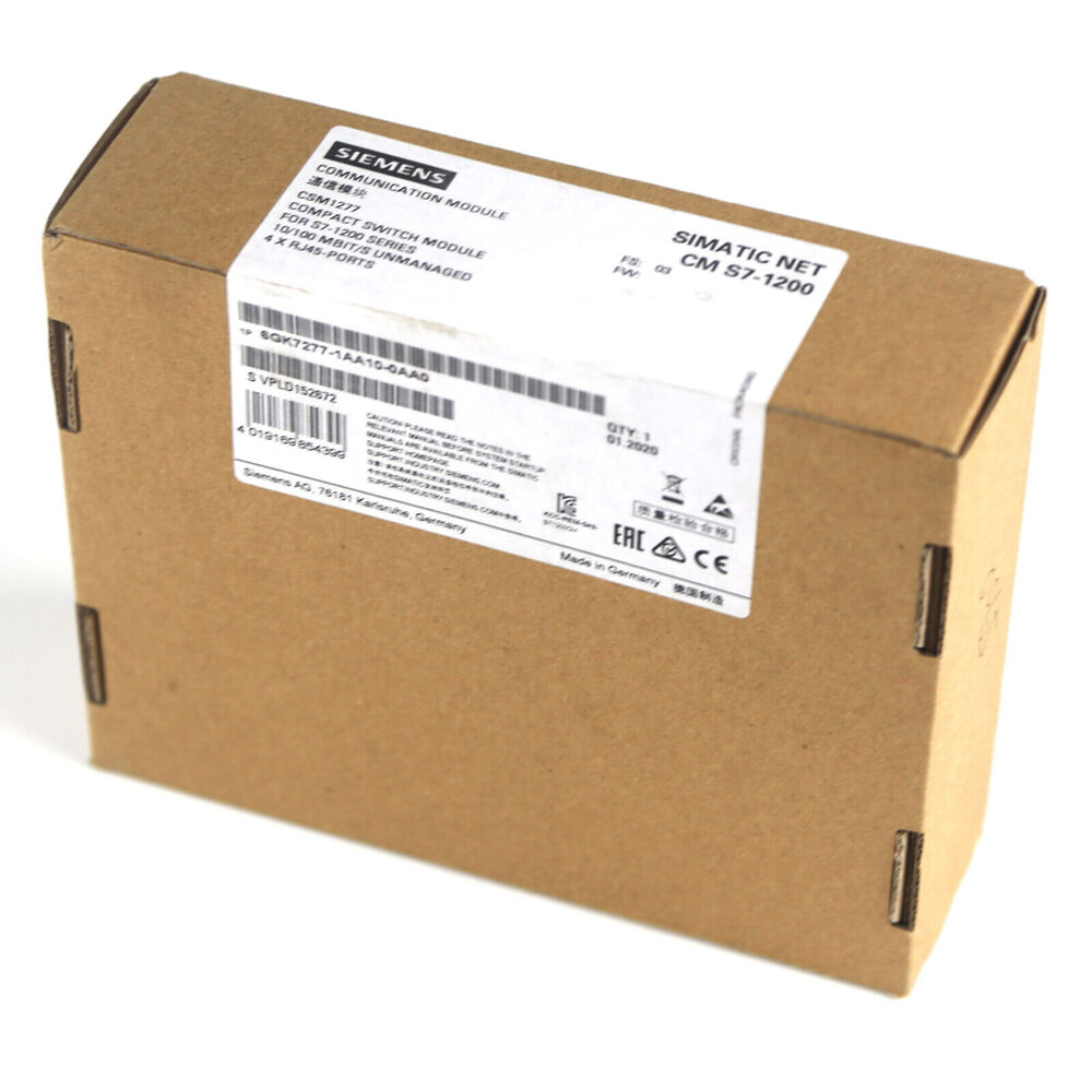 NEW SIEMENS 6GK7 277-1AA10-0AA0 SIMATIC NET S7-1200 Communication Module DHL / UPS / FedEx