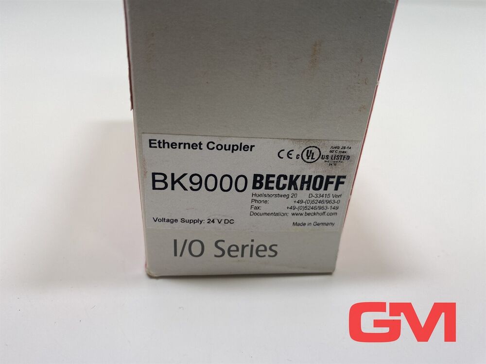 Beckhoff Bus Coupler BK9000 Ethernet Tcp / IP Module Unit BK 9000