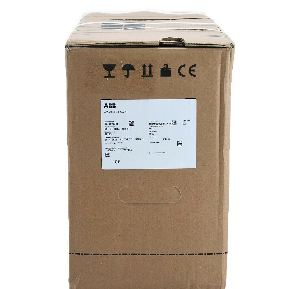 1pcs Brand New In Box ABB Inverter ACS550-01-023A-4