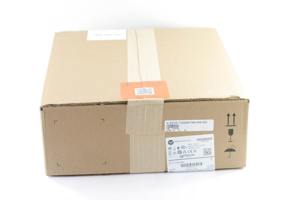 2022 AB 2711P-T15C22D9P /B PanelView Plus 7 New Sealed 2711PT15C22D9P Surplus DHL / UPS / FedEx