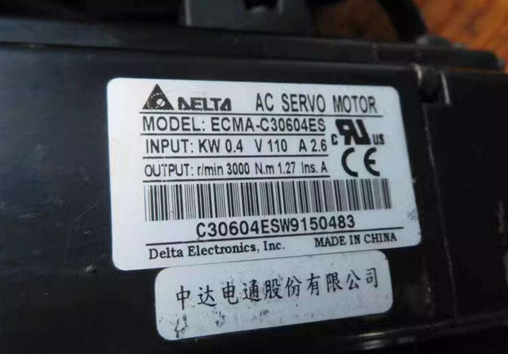 1PC New Delta ECMA-C30604ES Servo Motor Expedited Shipping DHL / UPS / FedEx