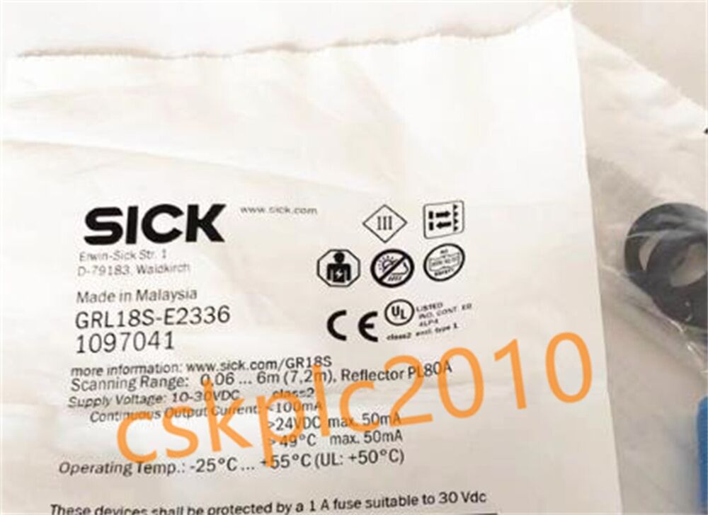 1 PCS NEW IN BOX SICK Photoelectric switch GRL18S-E2336 1097041