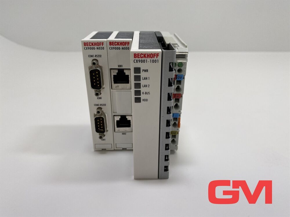 Beckhoff Control Unit CX9001-1001 Module Set CX9000-N030 CX9000-N000 Hw 2.1 Unit