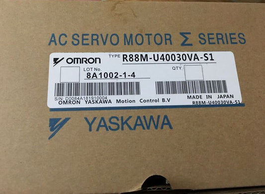 OMRON R88M-U40030VA-S1 SERVO MOTOR R88MU40030VAS1 New In Box Expedited Shipping DHL / UPS / FedEx