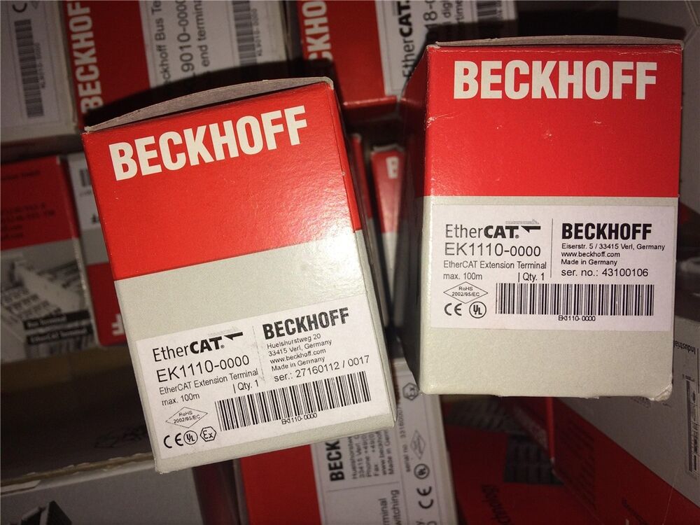 Beckhoff EK1110 PLC Module EK 1110 New In Box Expedited Shipping 1PC DHL / UPS / FedEx