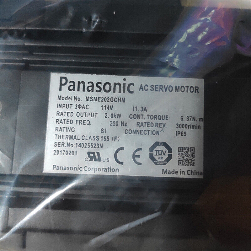 1PC New In Box Panasonic MSME202GCHM Servo Motor Expedited Shipping