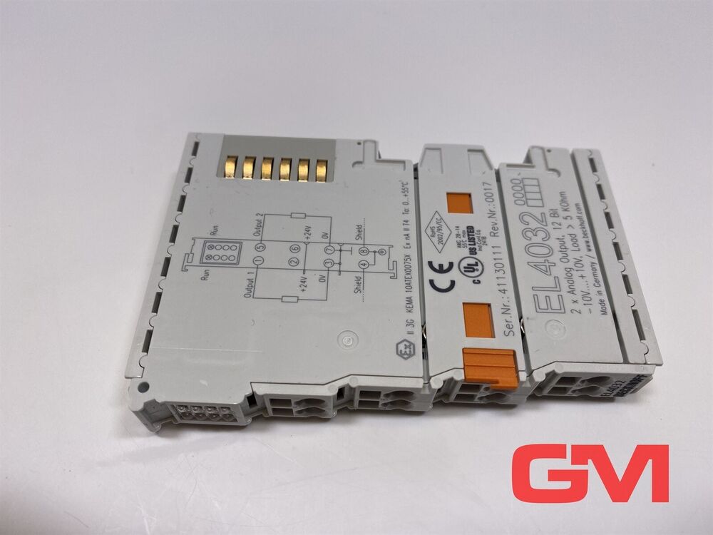 Beckhoff Analogausgangsmodul EL4032 Output Module Ethercat - Terminal 2-Kanal 12