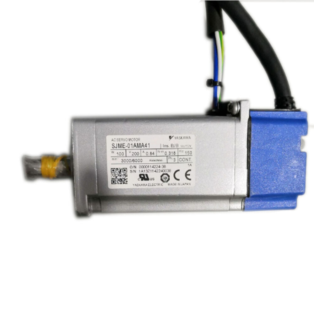 New in box Yaskawa SJME-01AMA41 AC Servo Motor Fedex / DHL