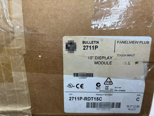 AB 2711P-RDT15C /NEW Allen-Bradley HMI Panelview Plus 1500 Touch Display Module DHL / UPS / FedEx