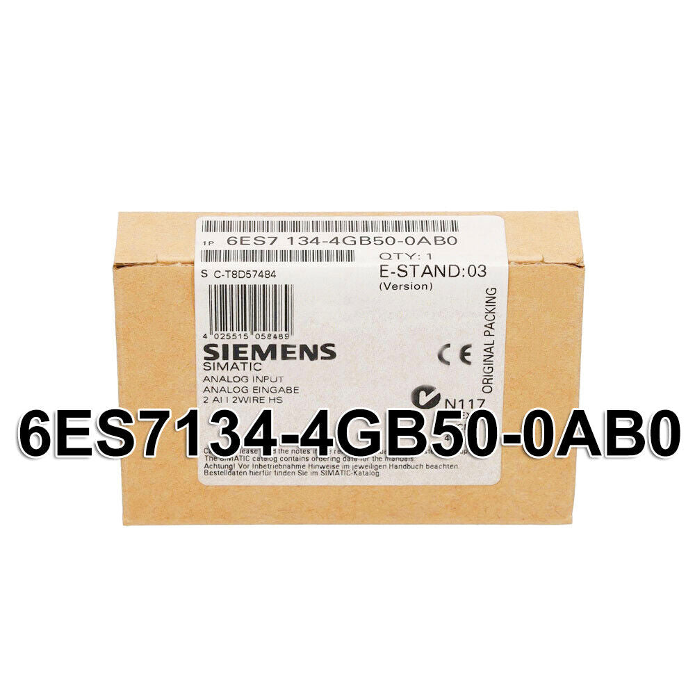 New Siemens 6ES7134-4GB50-0AB0 SIMATIC DP ELECTRONIC MODULE 6ES7 134-4GB50-0AB0