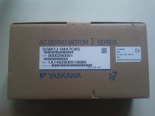 1PC New Yaskawa SGM7J-04A7C6S Servo Motor Expedited Shipping SGM7J04A7C6S