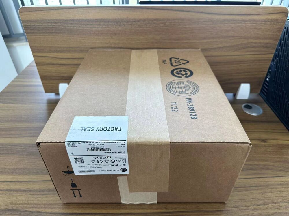 New Sealed Allen-Bradley AB 2711P-T12W22D9P PanelView Plus 7 Color Touch 12" DHL / UPS / FedEx