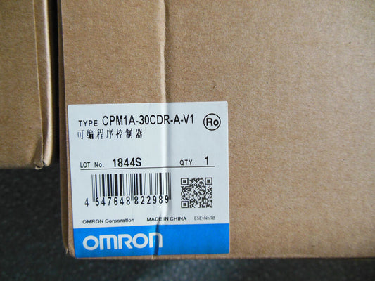 Omron CPM1A-30CDR-A-V1 PLC Module CPM1A30CDRAV1 New In Box DHL / UPS / FedEx