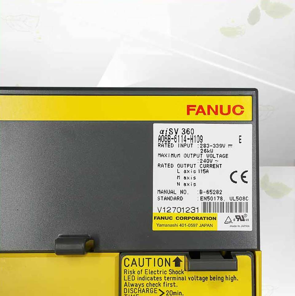 New FANUC A06B-6114-H109 Servo Drive A06B6114H109 DHL Expedited Ship UPS / DHL / Fedex