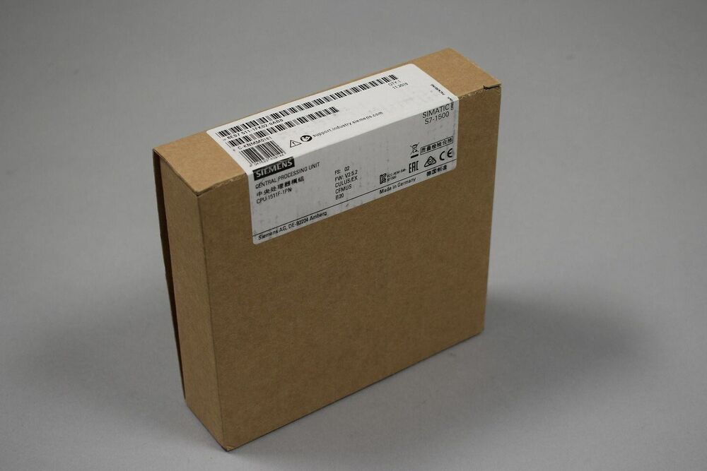 New Sealed Siemens CPU Module 6ES7511-1FK02-0AB0 By UPS /  Fedex / DHL