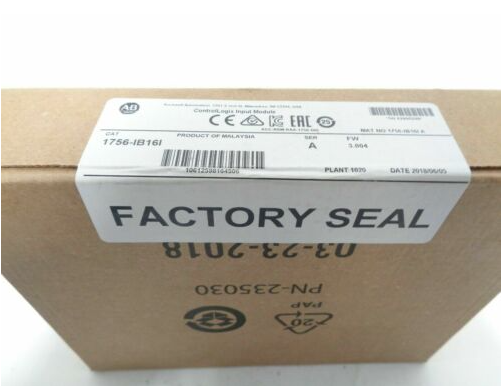 New Factory Sealed Allen Bradley 1756-IB16I /A ControlLogix 16 Point D/I Module DHL / UPS / FedEx