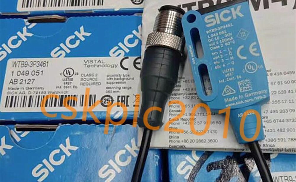 1 PCS NEW IN BOX Sick Photoelectric switch sensor WTB9-3P3461